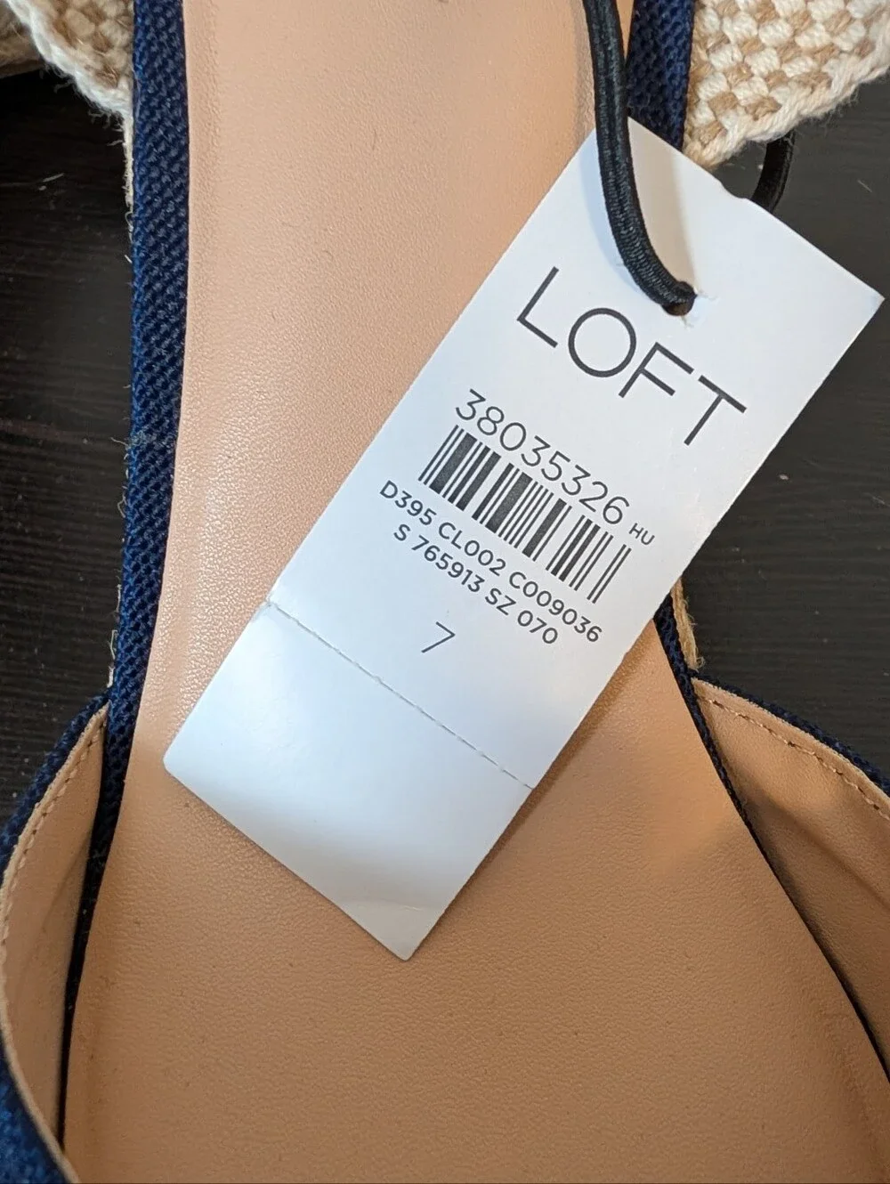 LOFT navy blue